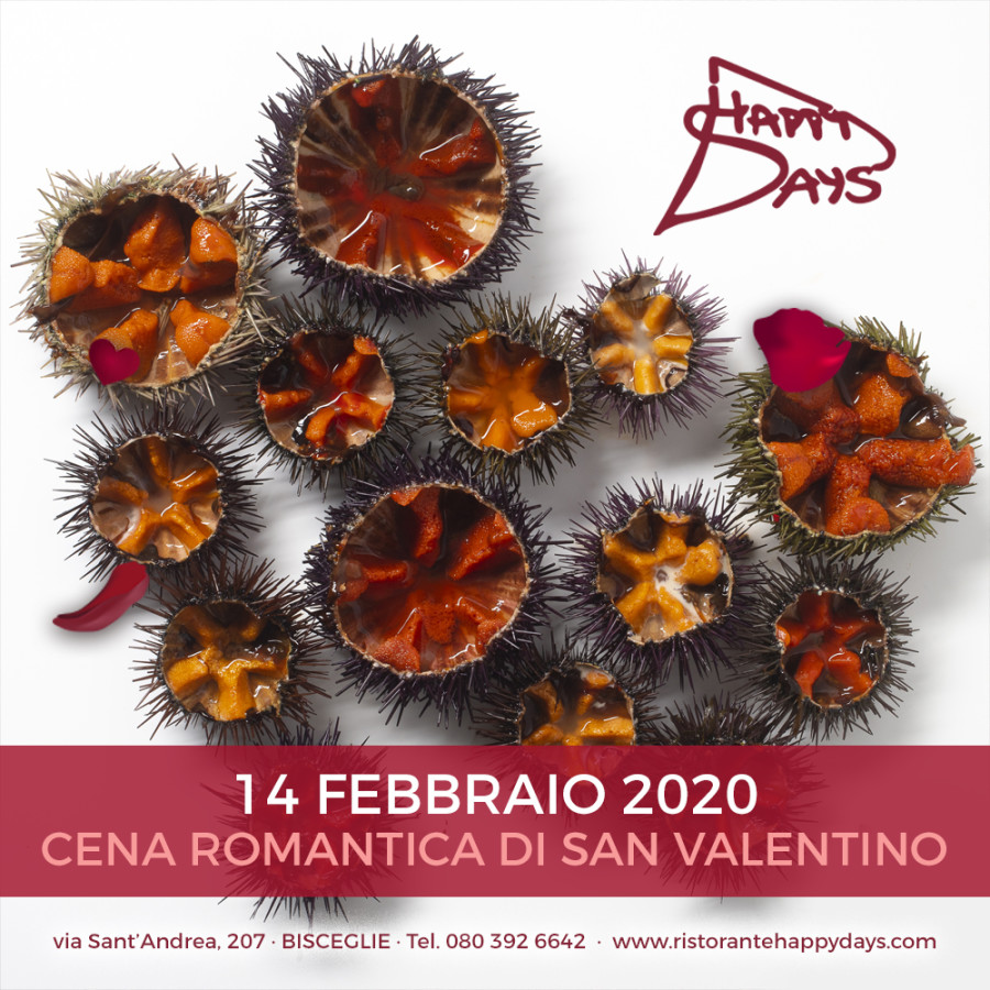 Cena di S. Valentino · 14 Febbraio 2020